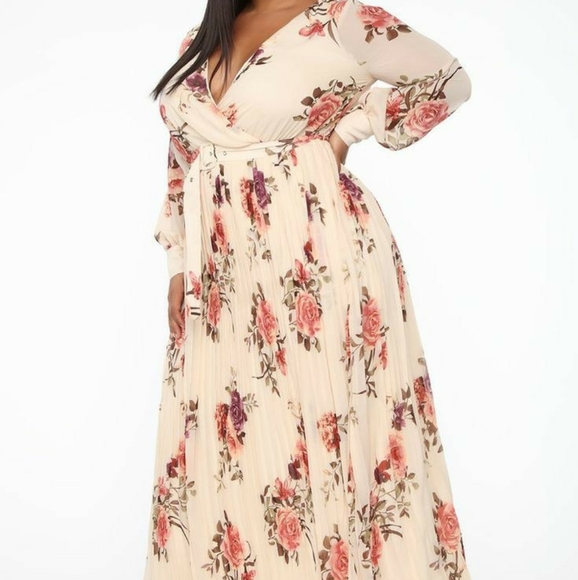 Not Your Average Rose Maxi Dress - Picture 2 of 2